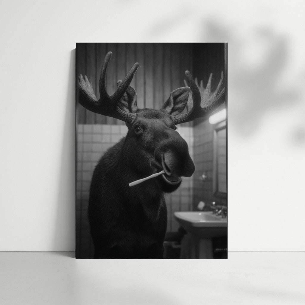 Moose in the Bath: Humorous Interior Decor