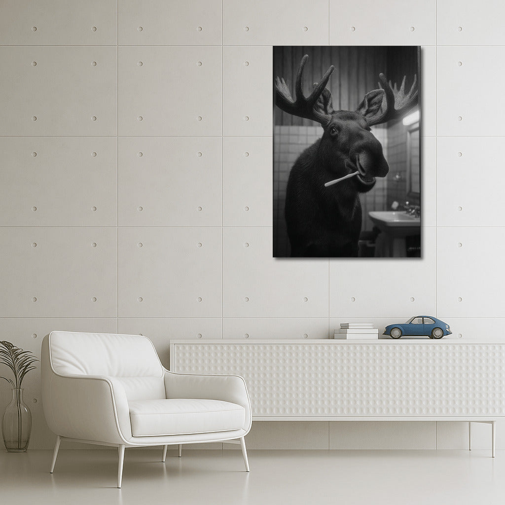 Moose in the Bath: Humorous Interior Decor