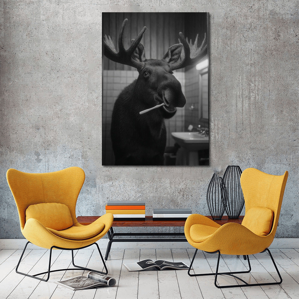 Moose in the Bath: Humorous Interior Decor