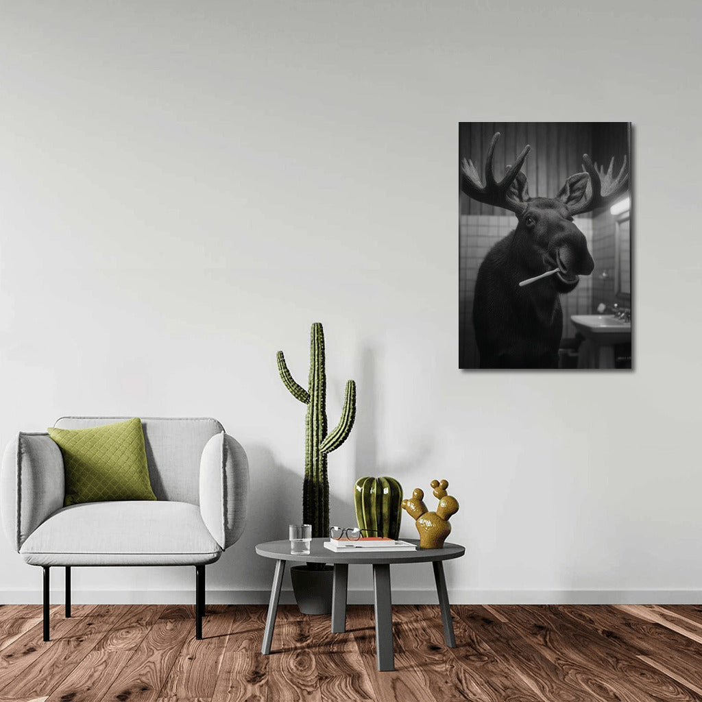 Moose in the Bath: Humorous Interior Decor