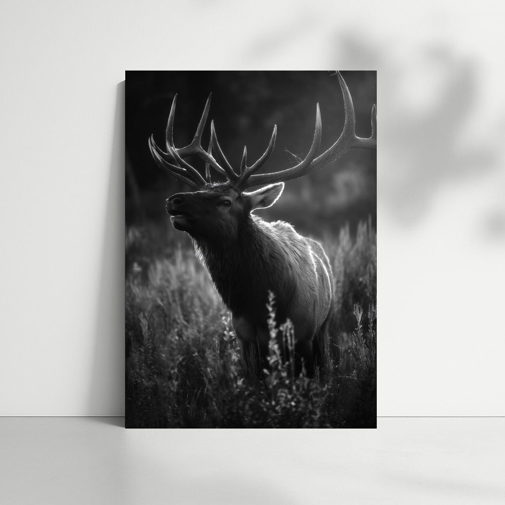 Twilight Majestic Deer: The King of the Forest in Nature