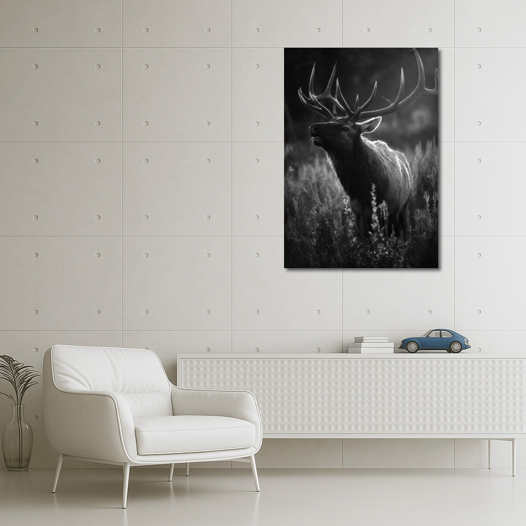 Twilight Majestic Deer: The King of the Forest in Nature