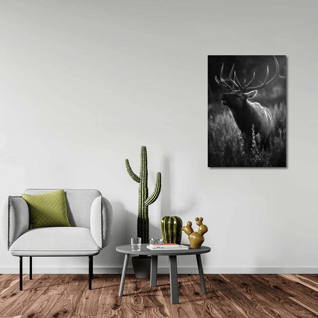 Twilight Majestic Deer: The King of the Forest in Nature