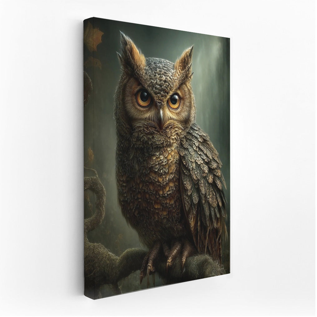 Owl in the Moonlight: Forest Magic for Your Interior
