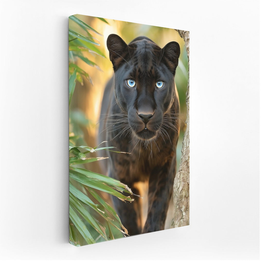 The Enchanting Gaze of Black Panther: The Magic of the Wild