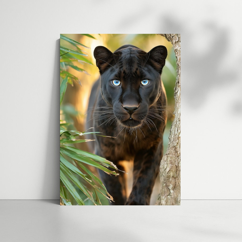 The Enchanting Gaze of Black Panther: The Magic of the Wild