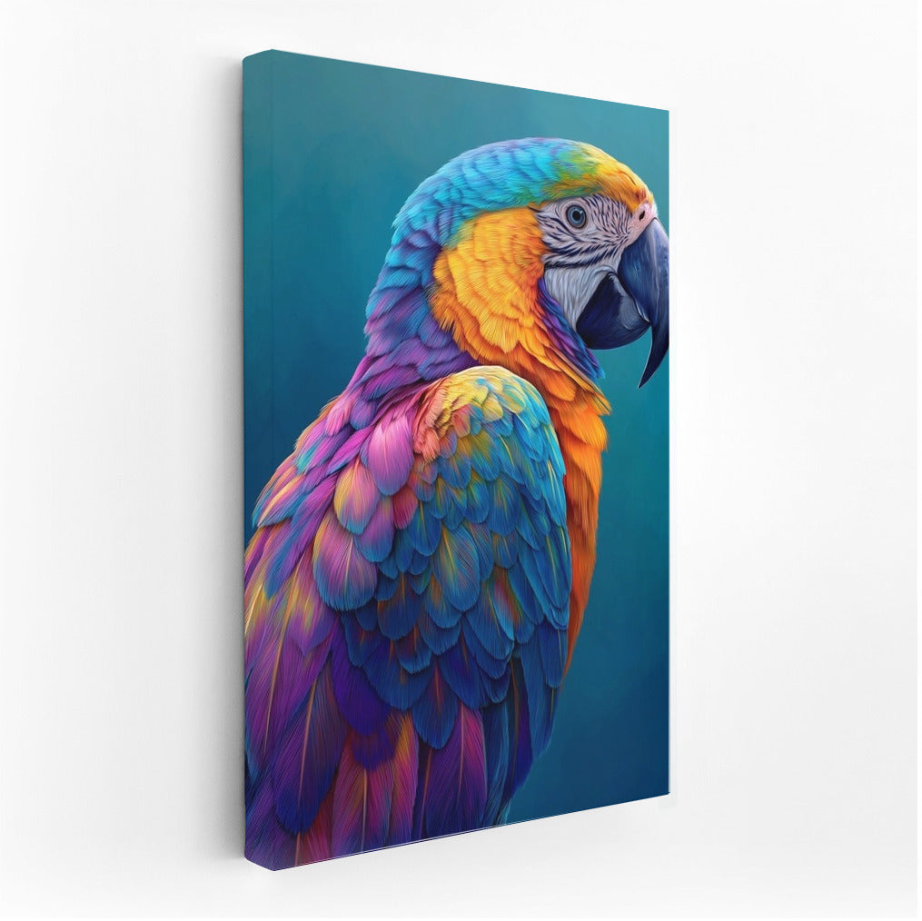 Tropical Macaw: A Bright Parrot for the Interior
