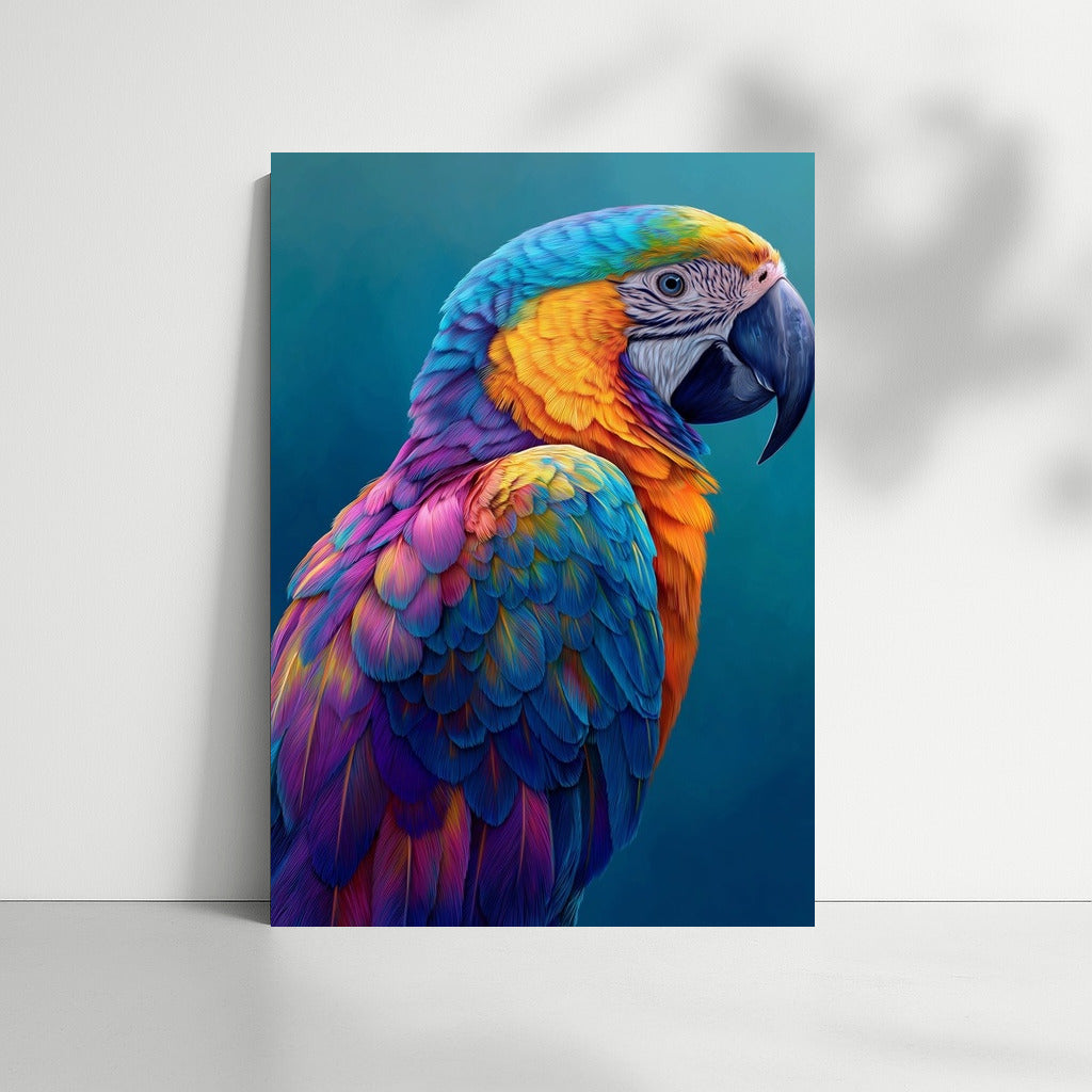 Tropical Macaw: A Bright Parrot for the Interior