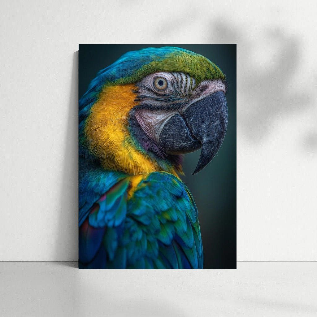Tropical Macaw: An Explosion of Colors for the Interior