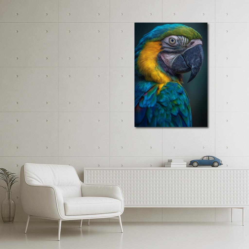 Tropical Macaw: An Explosion of Colors for the Interior