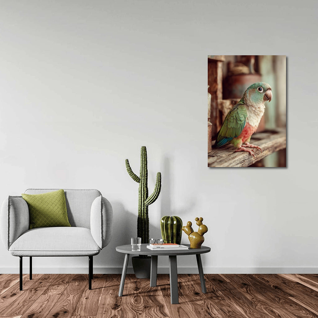 Tropical Macaw: A Bright Accent for Your Interior