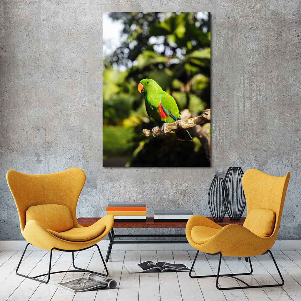 Tropical Macaw: An Explosion of Colors and Energy for Your Interior