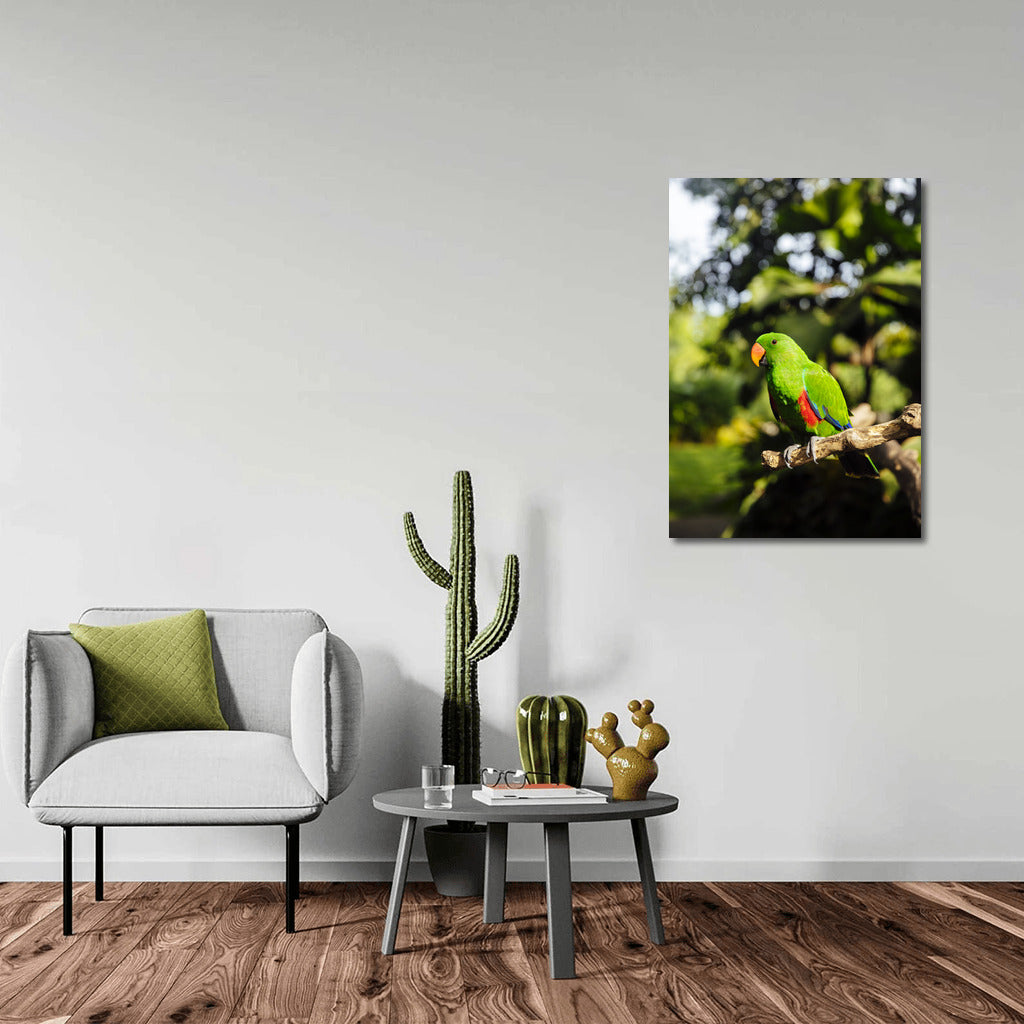 Tropical Macaw: An Explosion of Colors and Energy for Your Interior
