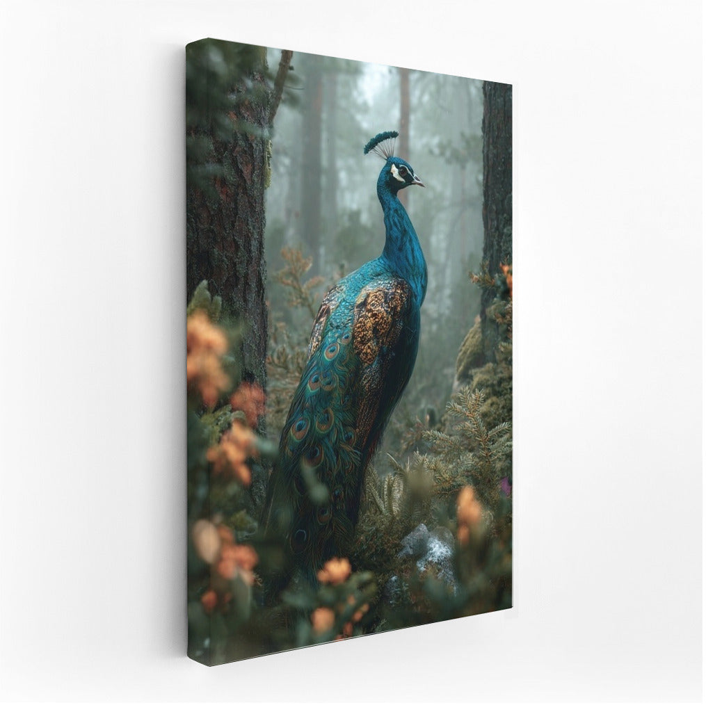 Dance of the Forest Peacock: Grace and Mystery in the Interior