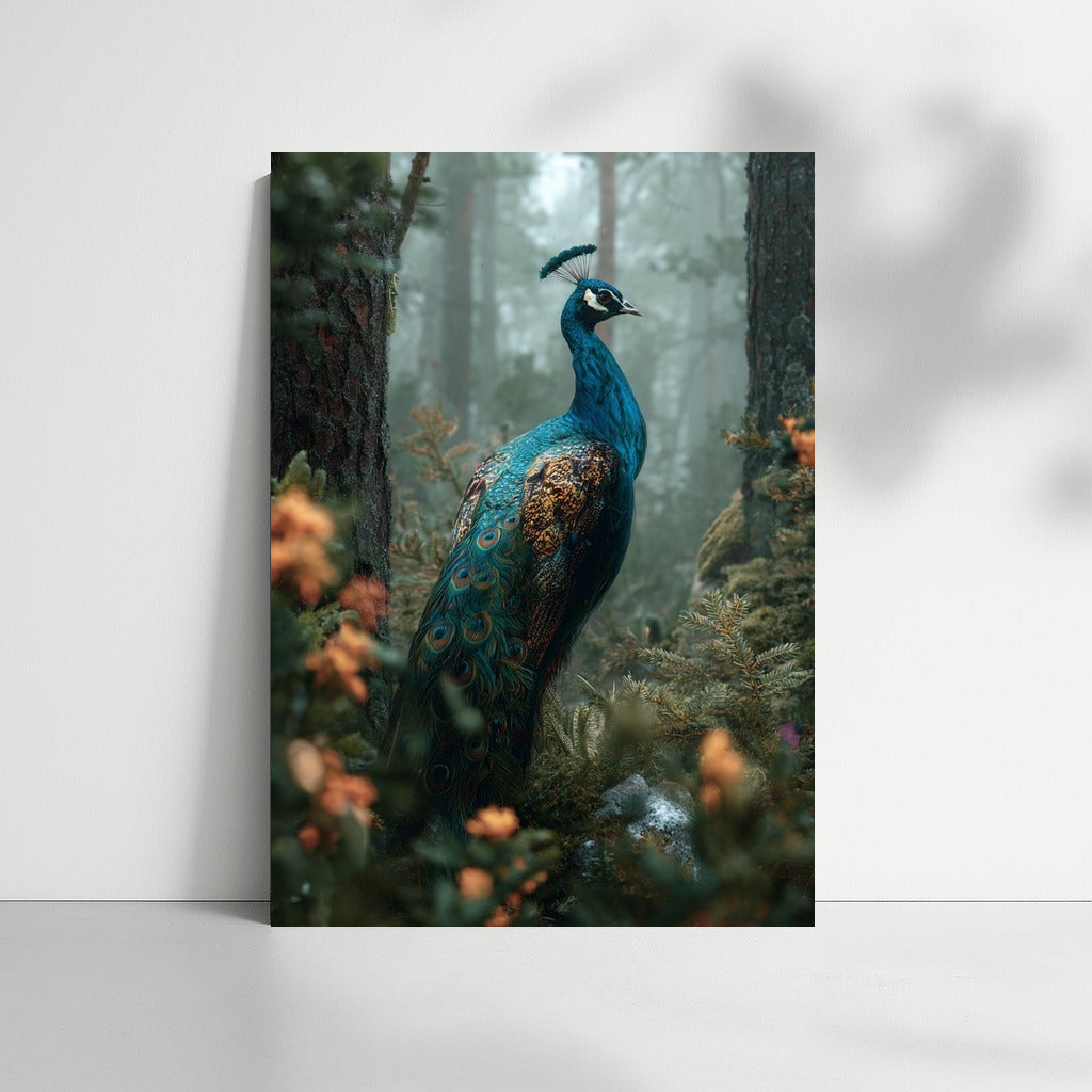Dance of the Forest Peacock: Grace and Mystery in the Interior