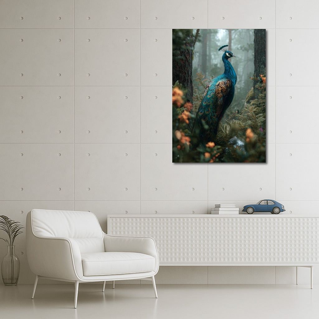 Dance of the Forest Peacock: Grace and Mystery in the Interior