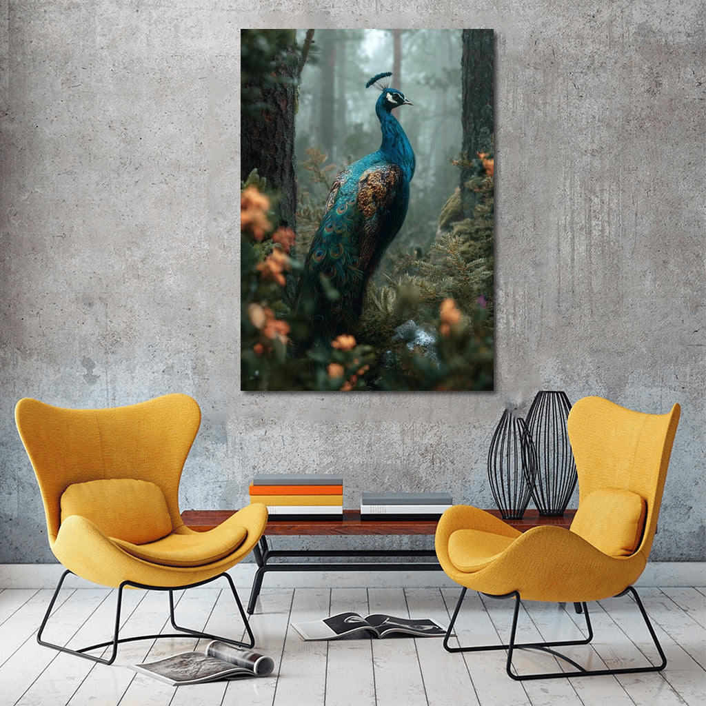 Dance of the Forest Peacock: Grace and Mystery in the Interior