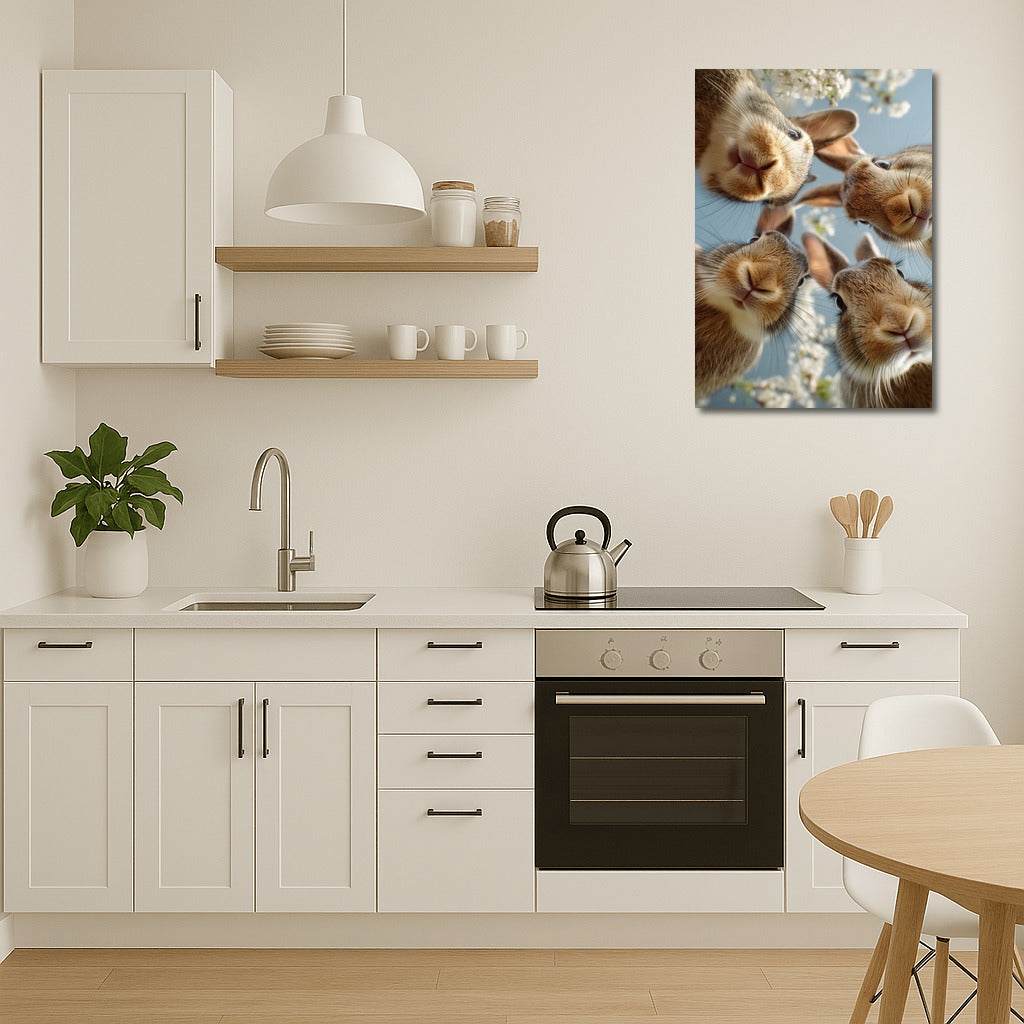 Spring Bunnies: Joy and Nature on Your Walls