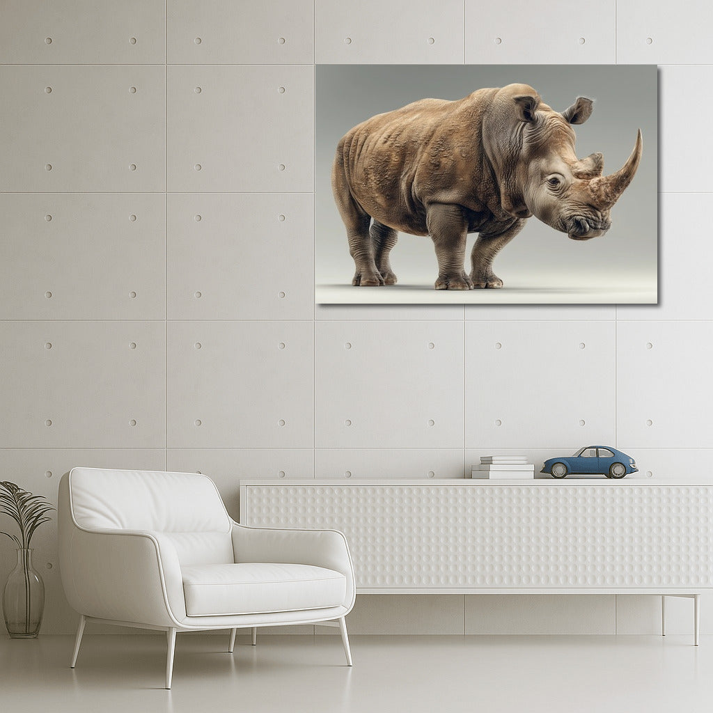 Horned Giant: The Majesty of the Rhinoceros in the Interior