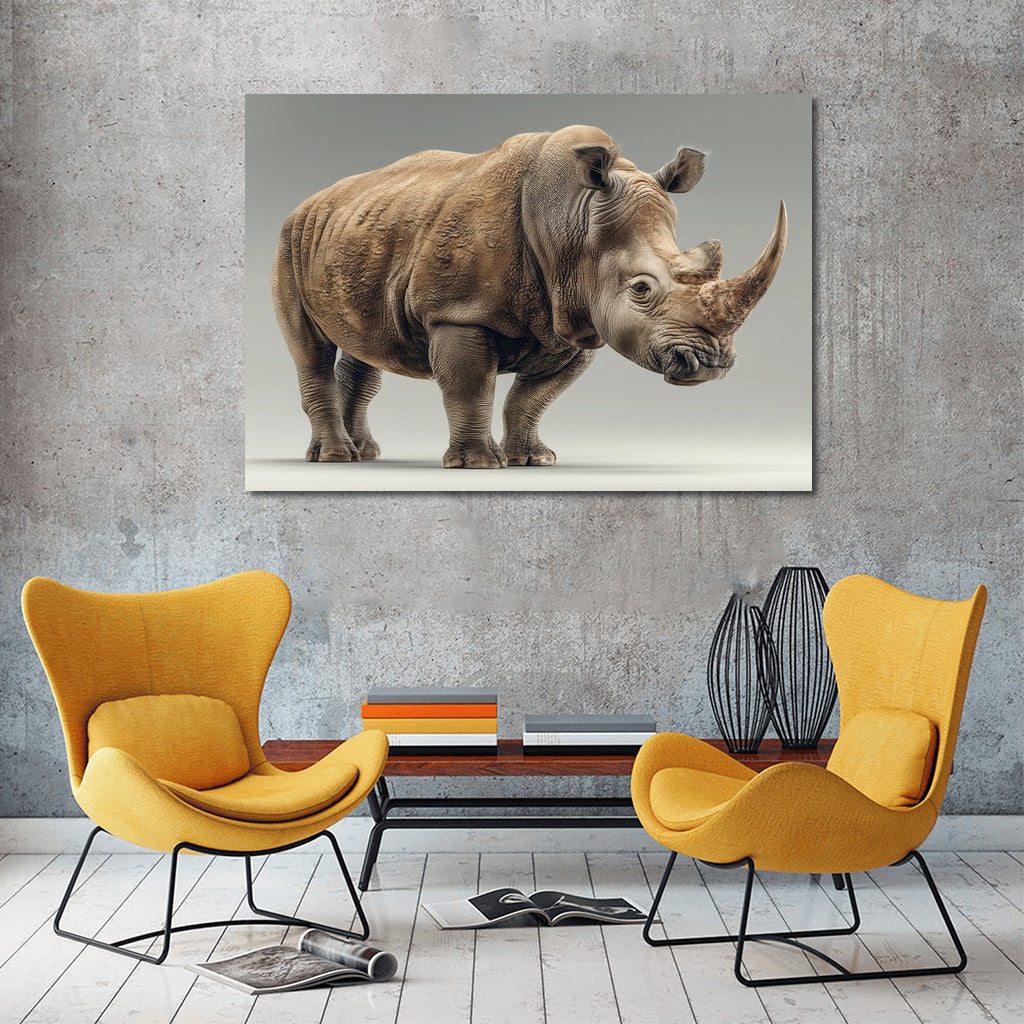 Horned Giant: The Majesty of the Rhinoceros in the Interior