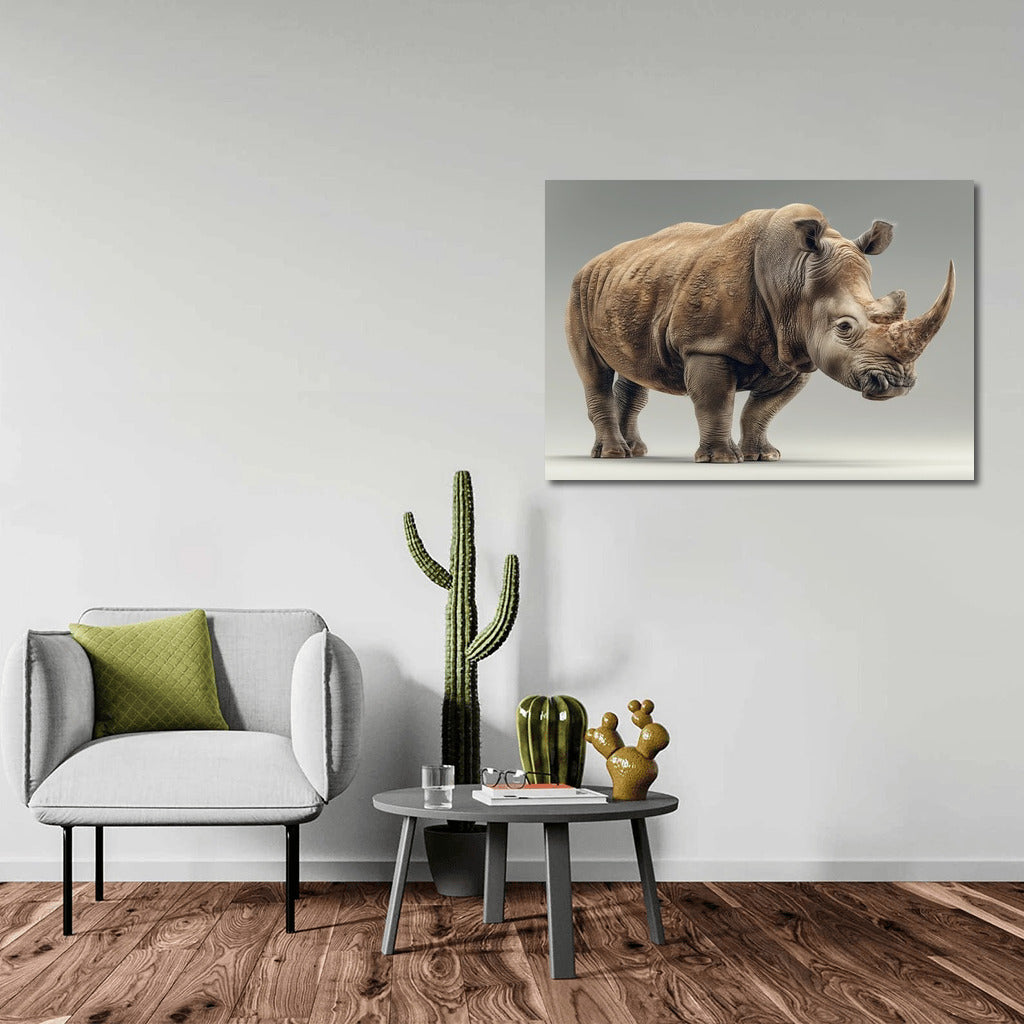 Horned Giant: The Majesty of the Rhinoceros in the Interior
