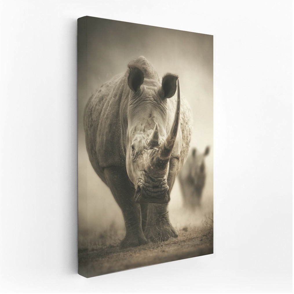 Grace and Strength: Rhinoceros in the Interior