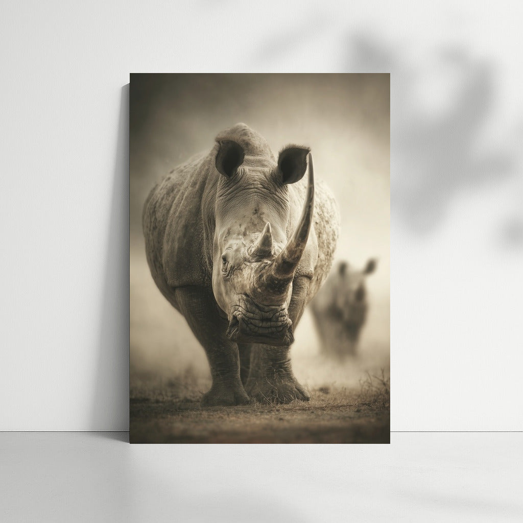 Grace and Strength: Rhinoceros in the Interior