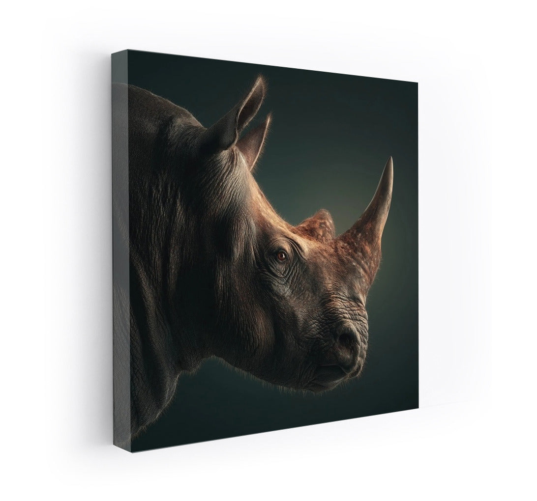 Horned Lord: The Majesty of the Rhinoceros on Your Wall