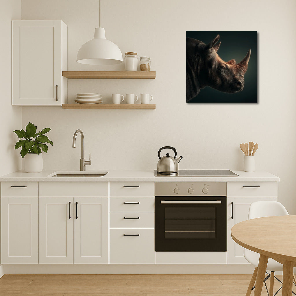 Horned Lord: The Majesty of the Rhinoceros on Your Wall