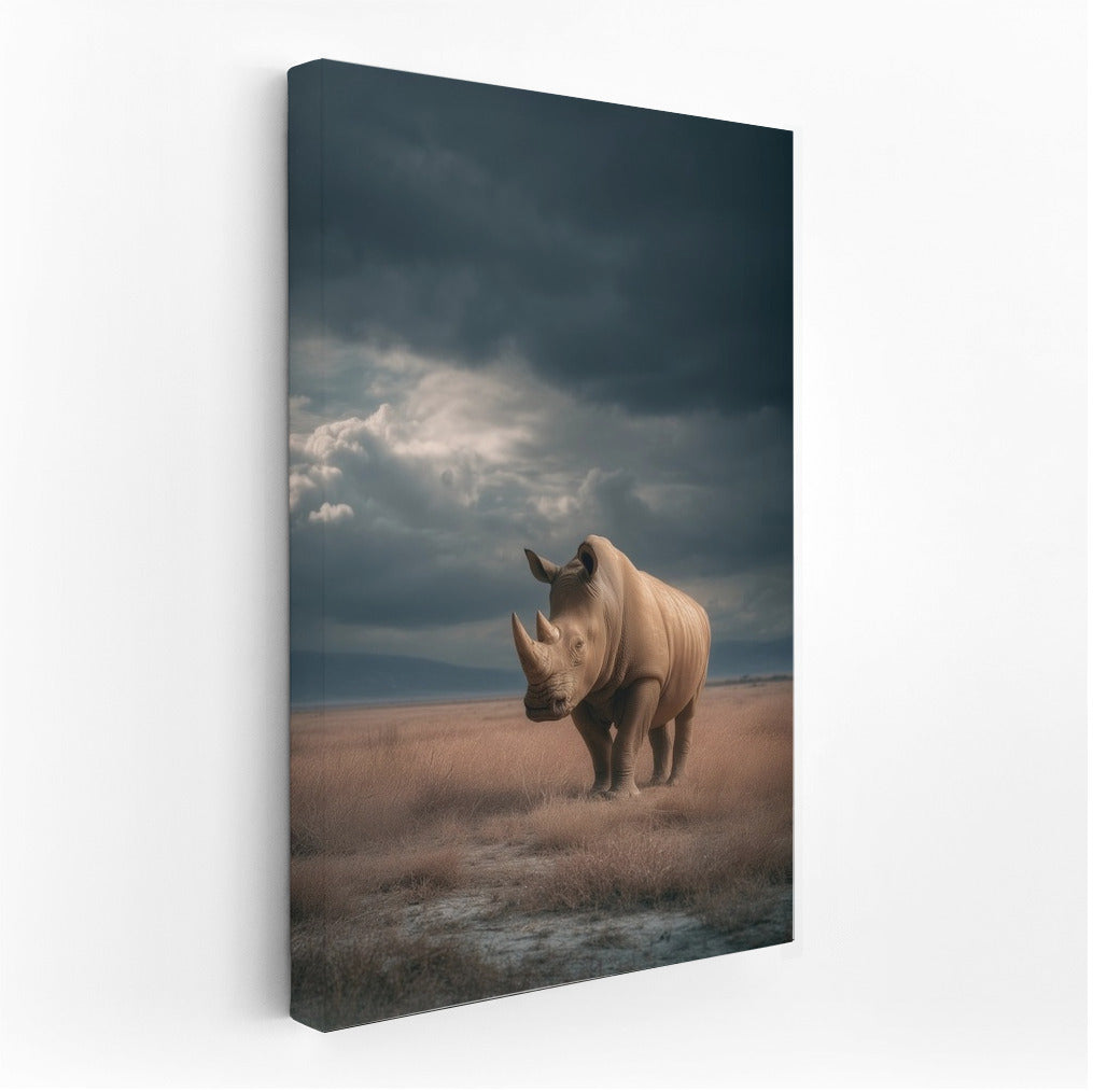 Mighty Rhino: The Majesty of Wild Nature for Your Interior