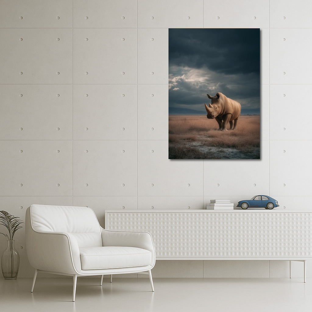 Mighty Rhino: The Majesty of Wild Nature for Your Interior