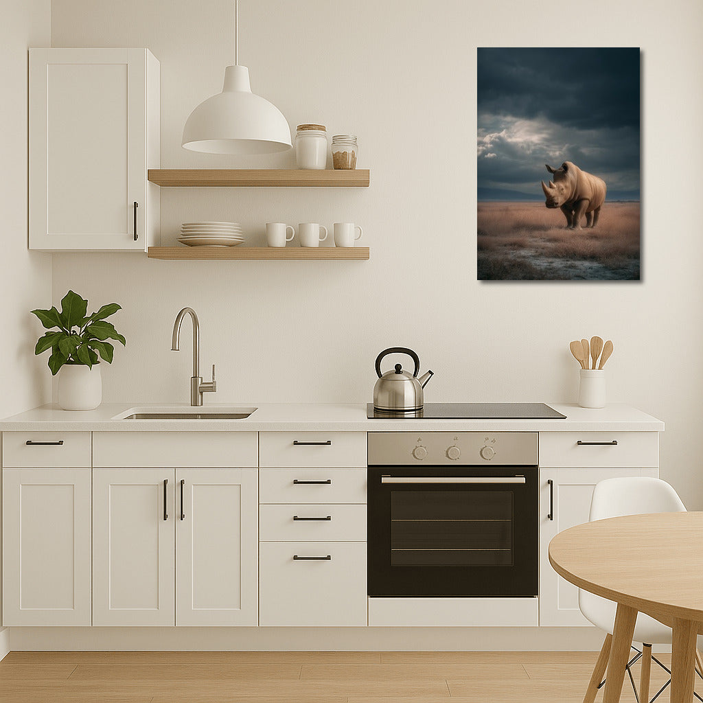 Mighty Rhino: The Majesty of Wild Nature for Your Interior