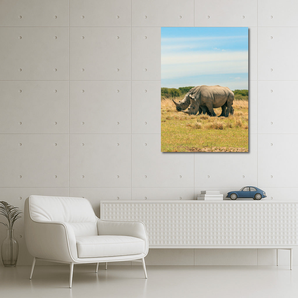 Royal Rhinos: African Power in the Interior