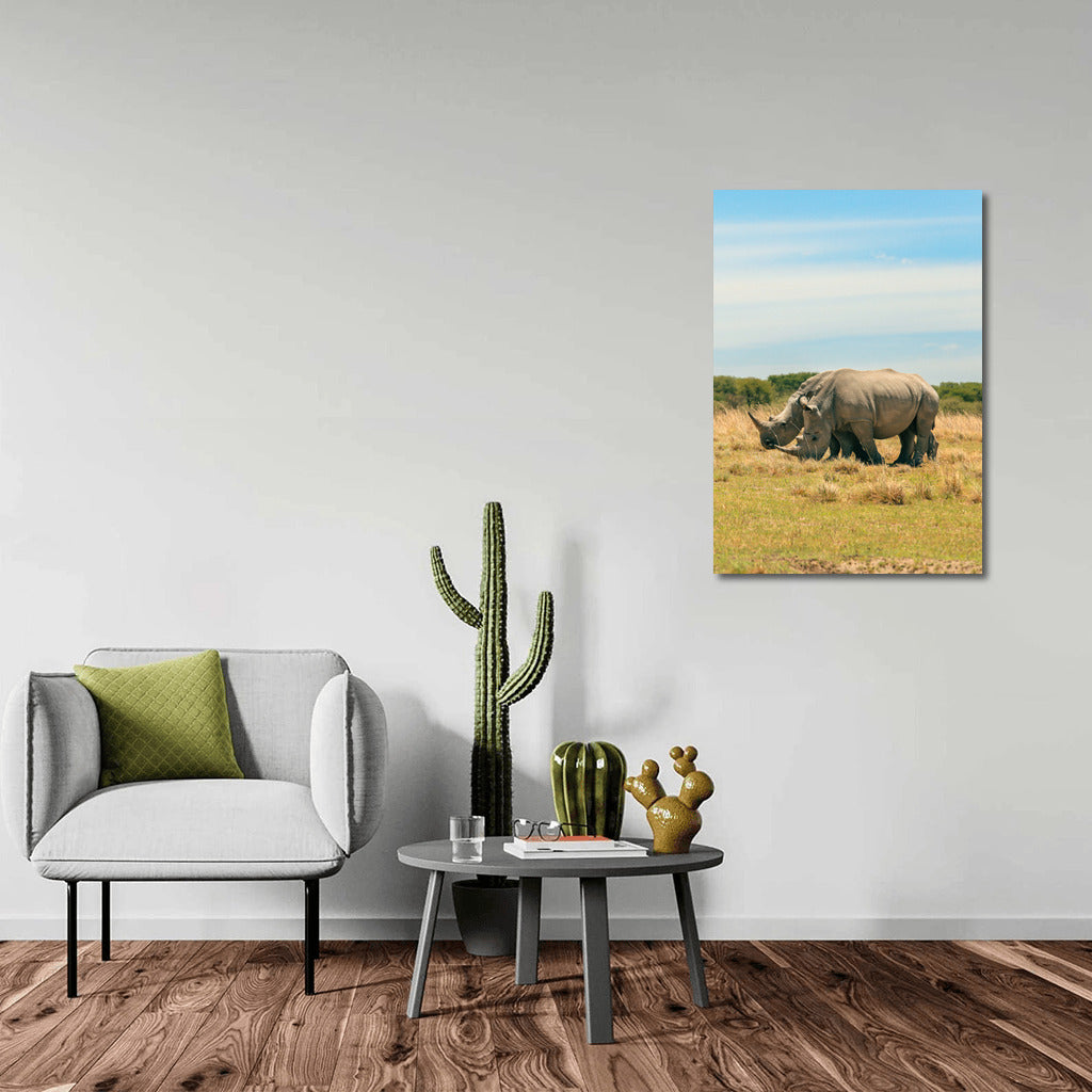 Royal Rhinos: African Power in the Interior