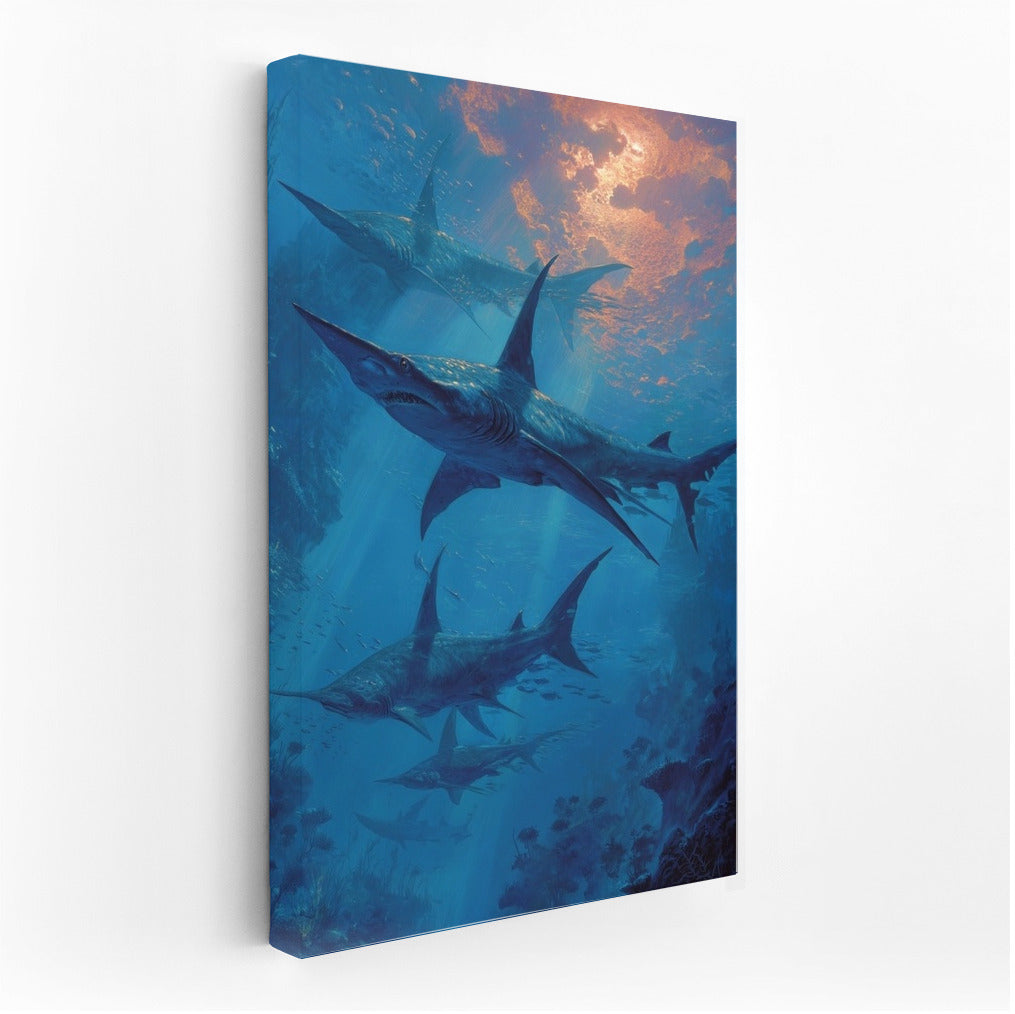 Hammerhead Shark Dance: Underwater Magic