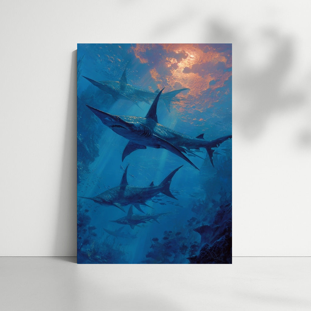 Hammerhead Shark Dance: Underwater Magic