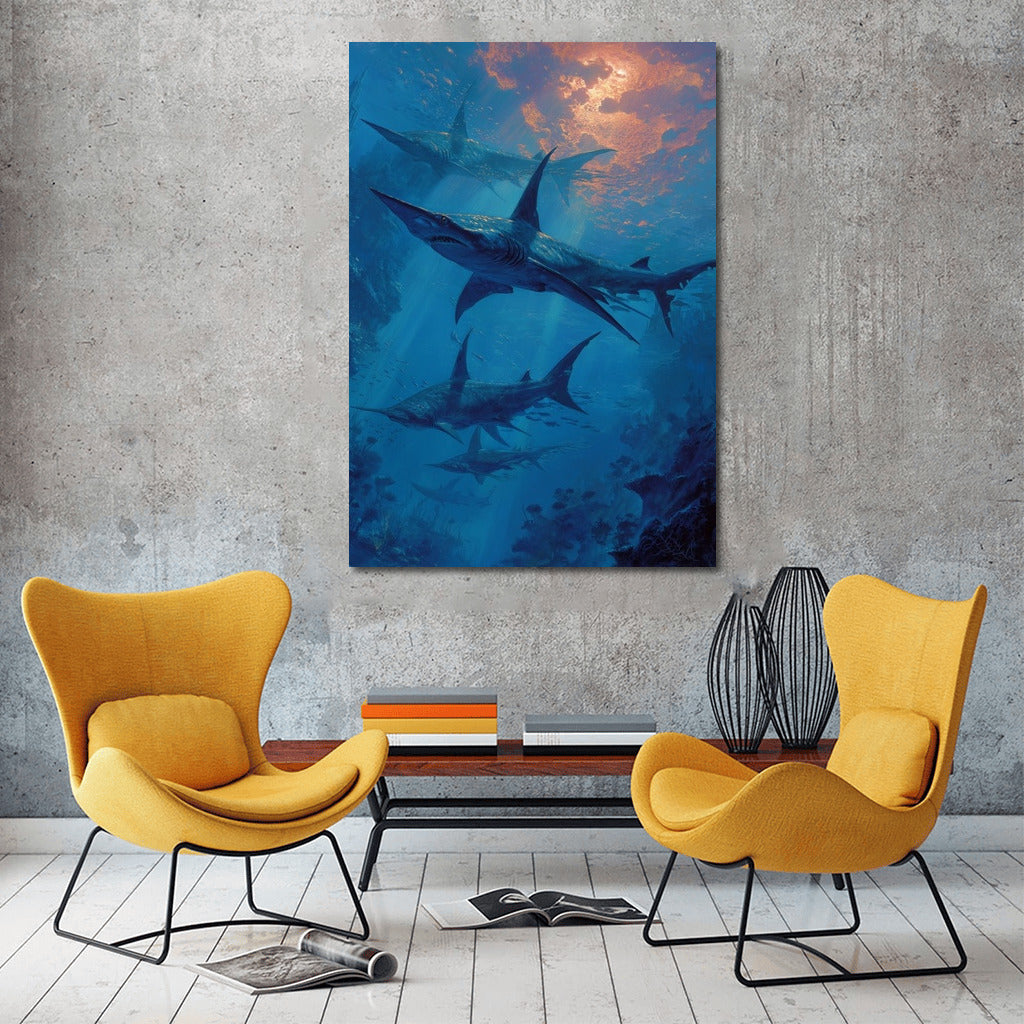 Hammerhead Shark Dance: Underwater Magic