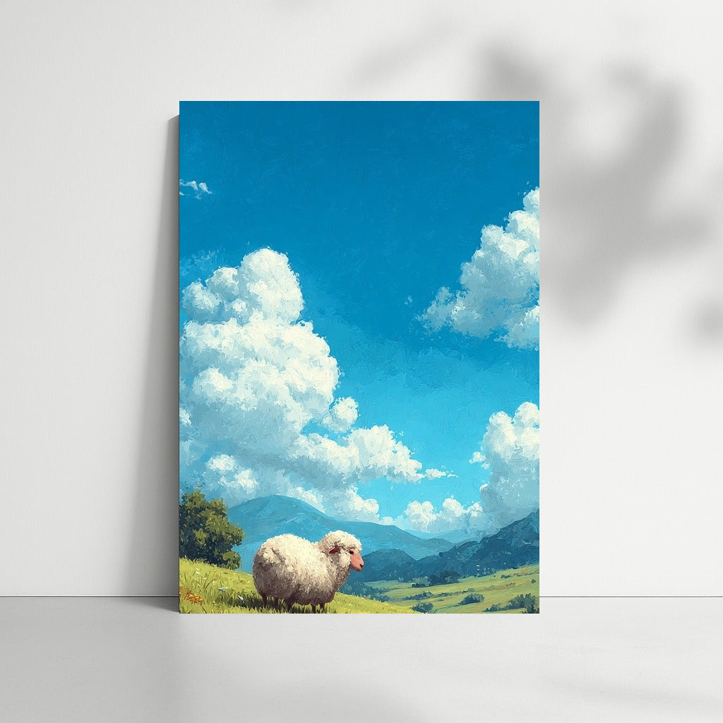 Mountain Sheep: Serenity and Natural Beauty