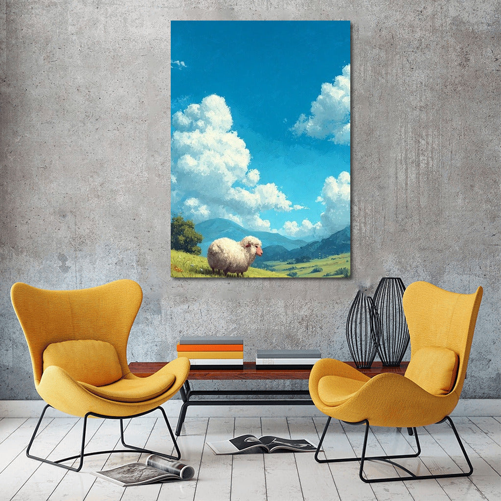 Mountain Sheep: Serenity and Natural Beauty