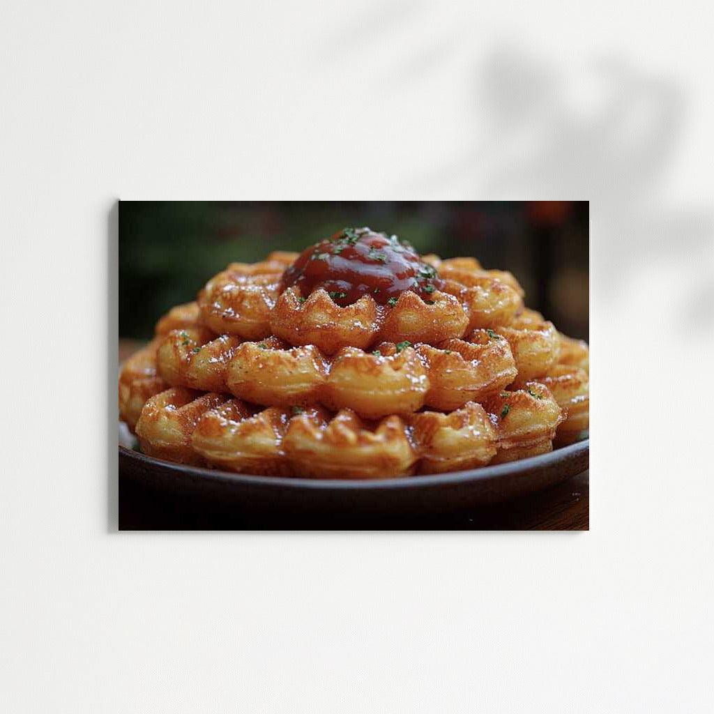 Sweet Waffles with Berry Syrup: Culinary Inspiration for Your Kitchen