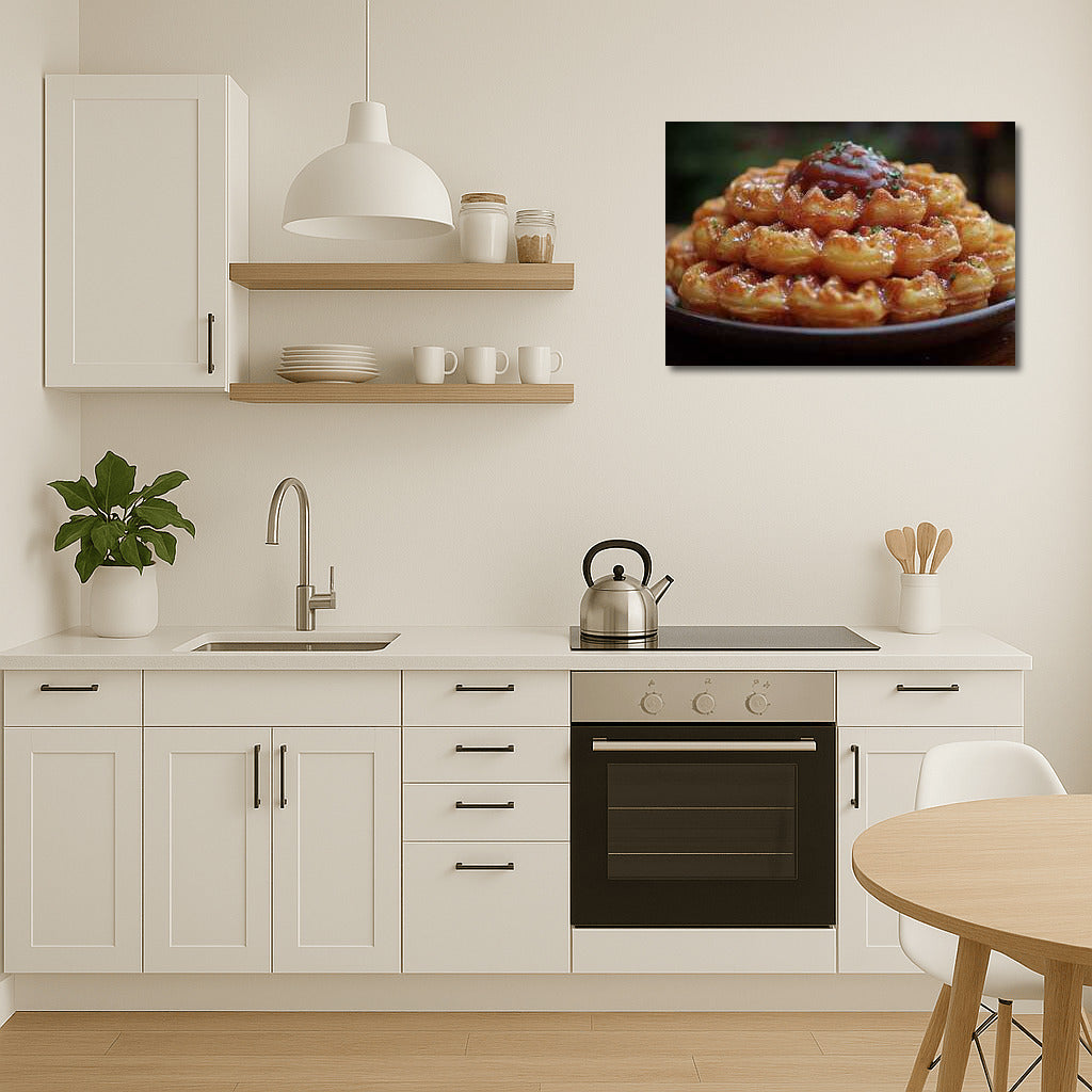 Sweet Waffles with Berry Syrup: Culinary Inspiration for Your Kitchen