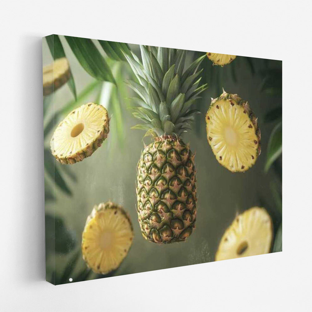 Tropical Pineapple Paradise: Refreshing Sunny Joy