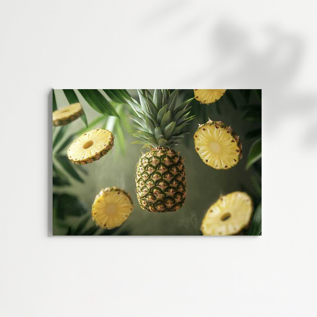 Tropical Pineapple Paradise: Refreshing Sunny Joy
