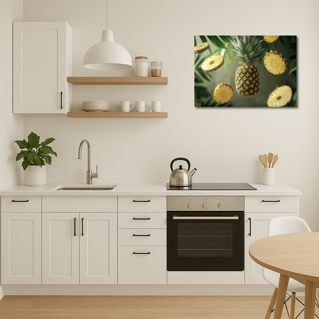 Tropical Pineapple Paradise: Refreshing Sunny Joy