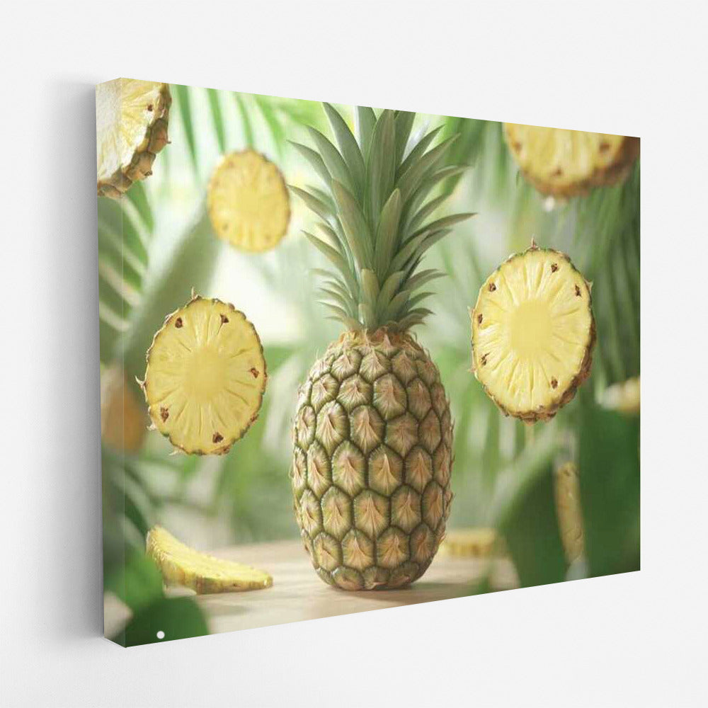 Tropical Pineapple Swirl: Exotic Fruit Dessert