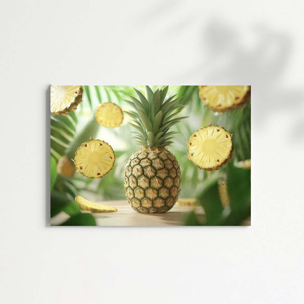 Tropical Pineapple Swirl: Exotic Fruit Dessert