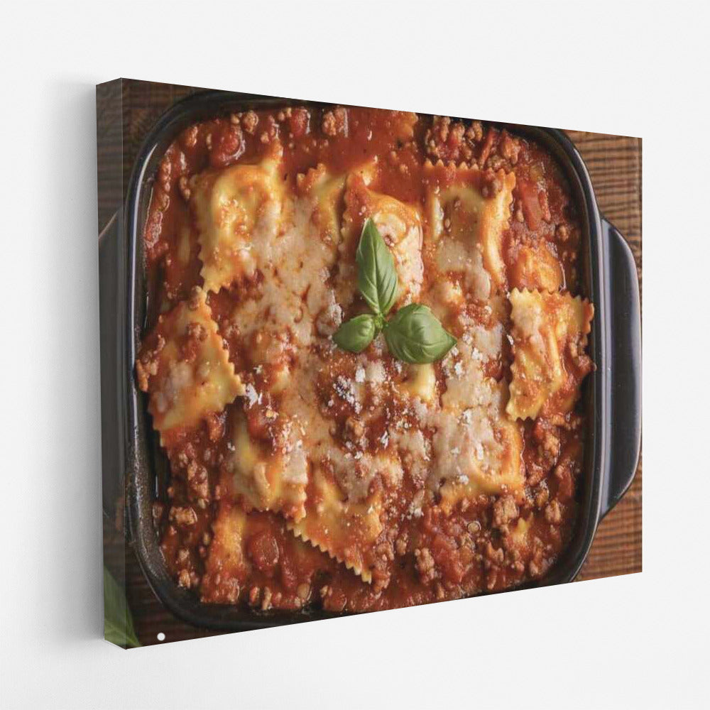 Italian Symphony: Ravioli in Tomato Sauce