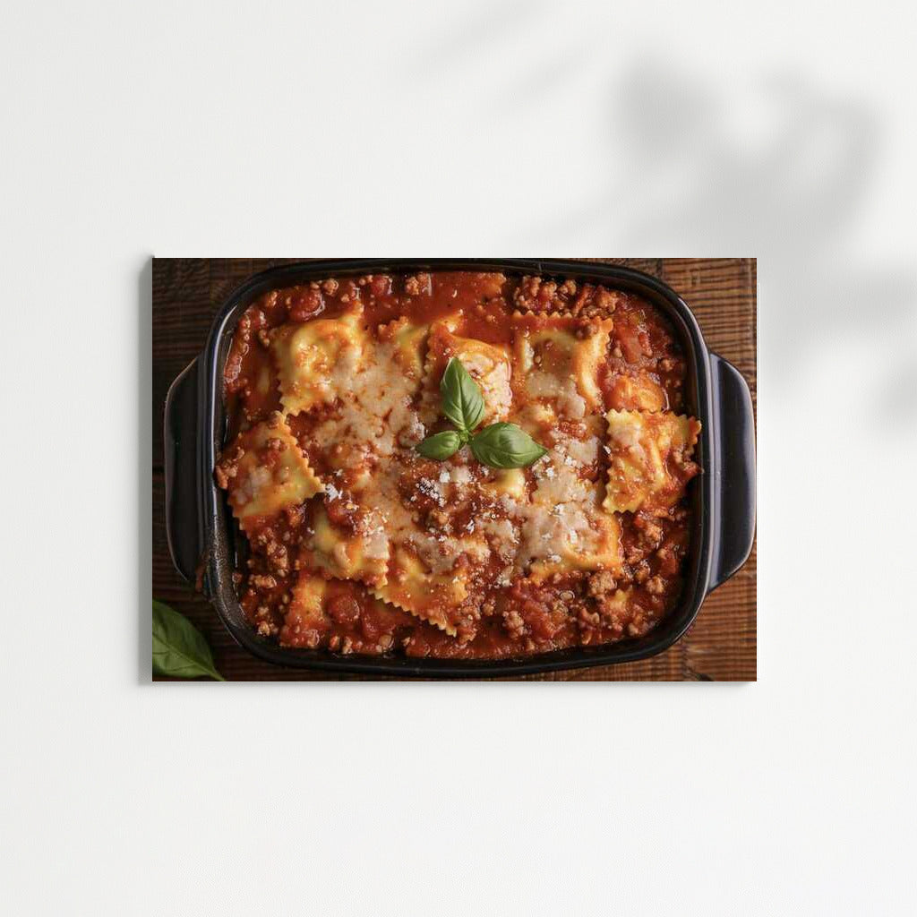Italian Symphony: Ravioli in Tomato Sauce