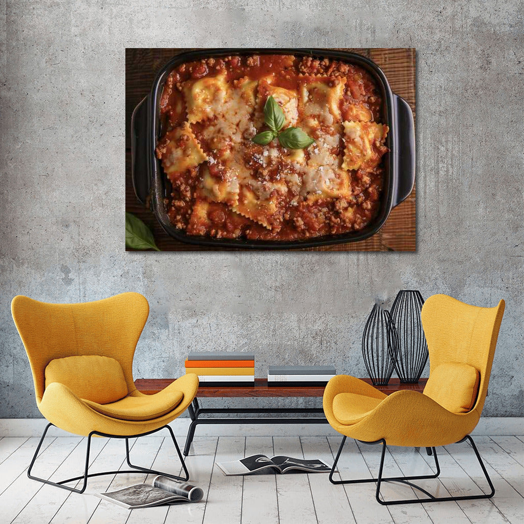 Italian Symphony: Ravioli in Tomato Sauce
