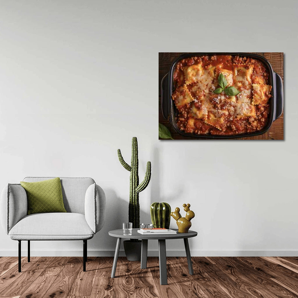 Italian Symphony: Ravioli in Tomato Sauce